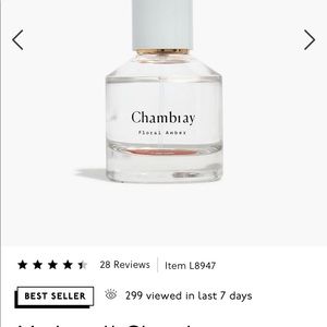 Madewell chambray perfume